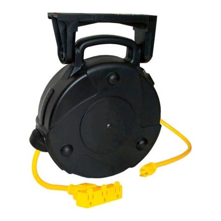 Lind Equipment 50' 14/3 SJTW Cable Reel, 13A Triple Outlet 8050-T